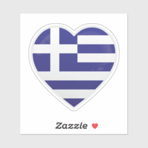Greece Love Flag