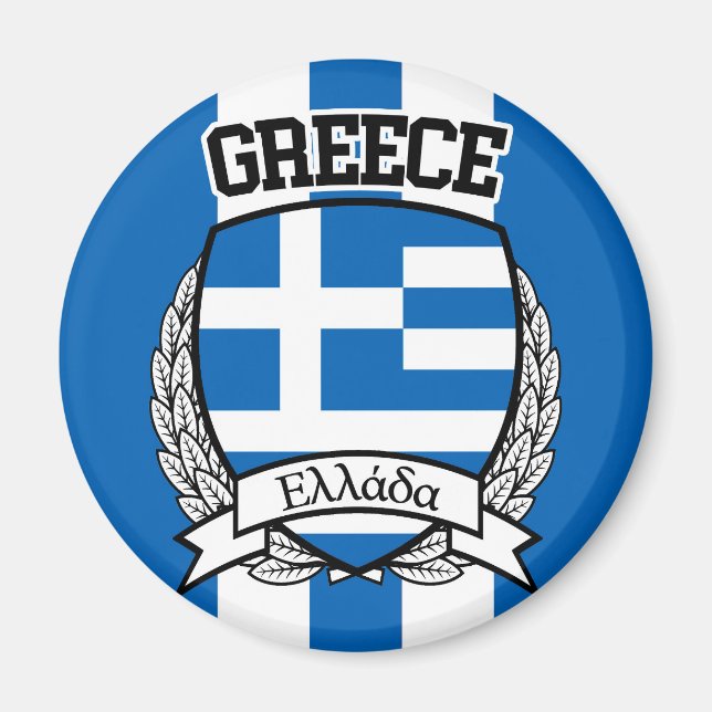 Greece Magnet (Front)