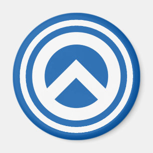 Greece Magnet - Lambda Symbol