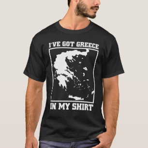 Greece Map For Europe Greek Pun Men Women T-Shirt