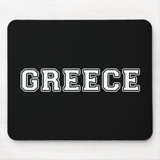 Greece Mouse Pad (Front)