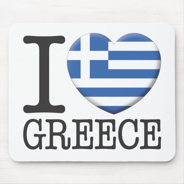 Greece Mouse Pad (Front)