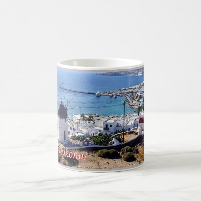 Greece - Mykonos - Coffee Mug (Center)