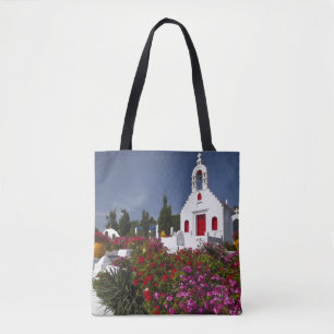 Greece, Mykonos, Cute little chapel in the Tote Bag
