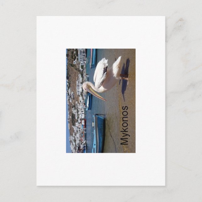 Greece Mykonos PETROS  (St.K) Postcard (Front)