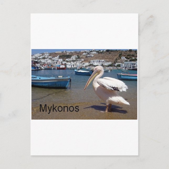 Greece Mykonos PETROS  (St.K) Postcard (Front)
