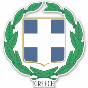 Greece National Coat Of Arms Patriotic
