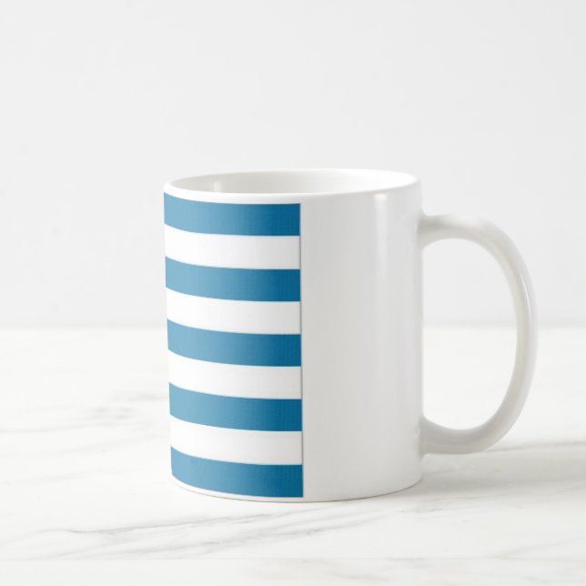 Greece National Flag Coffee Mug (Right)