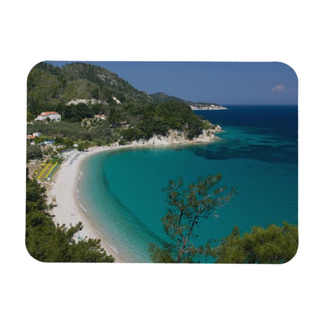 GREECE, Northeastern Aegean Islands, SAMOS, 7 Magnet (Horizontal)