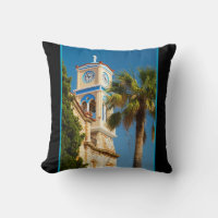 Greece - Orthodox Greek Church with Palm Tree