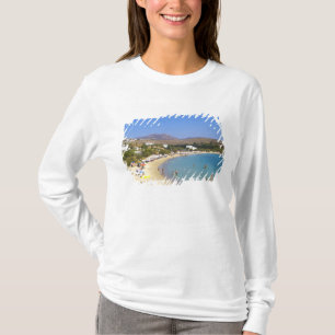 Greece, Paros Island, Krios Beach from above T-Shirt