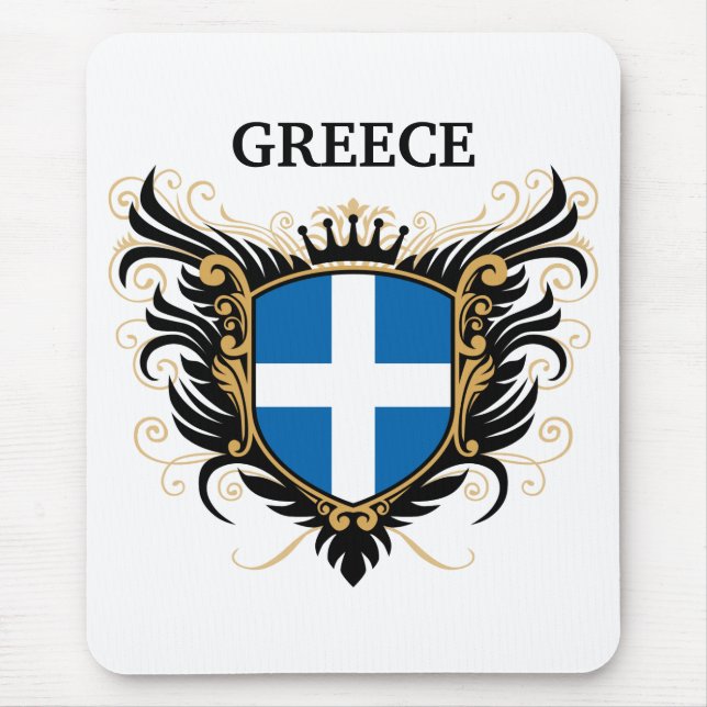 Greece [personalise] mouse pad (Front)