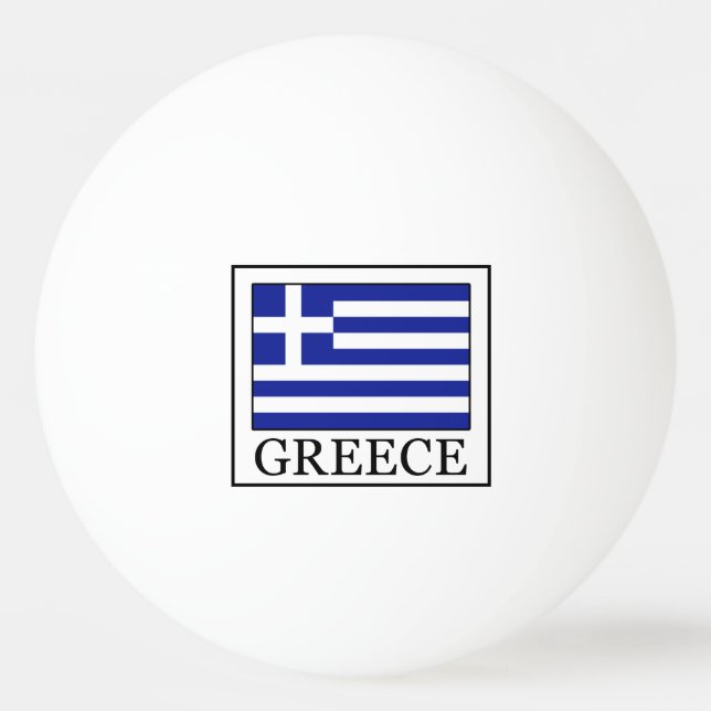 Greece Ping Pong Ball (Front)