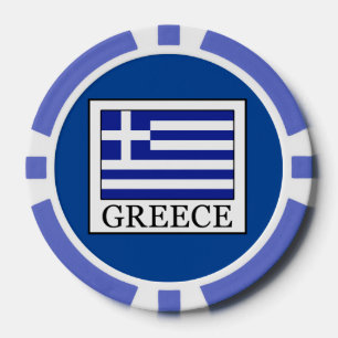Greece Poker Chips