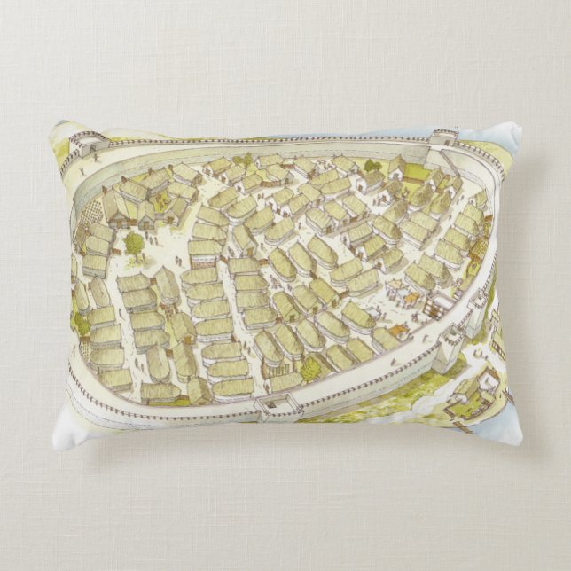 Greece. Polis Decorative Cushion (Front)