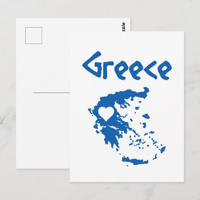 Greece Postcard (Front/Back)