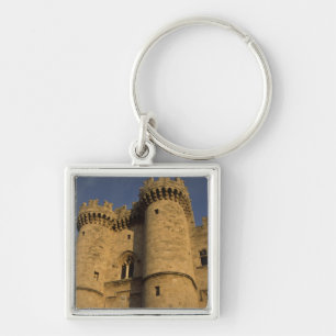 Greece, Rhodes Town. View of the Palace of the Key Ring