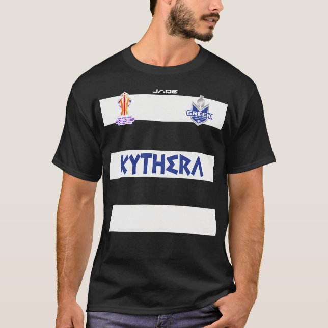 Greece Rugby League T-Shirt (Front)