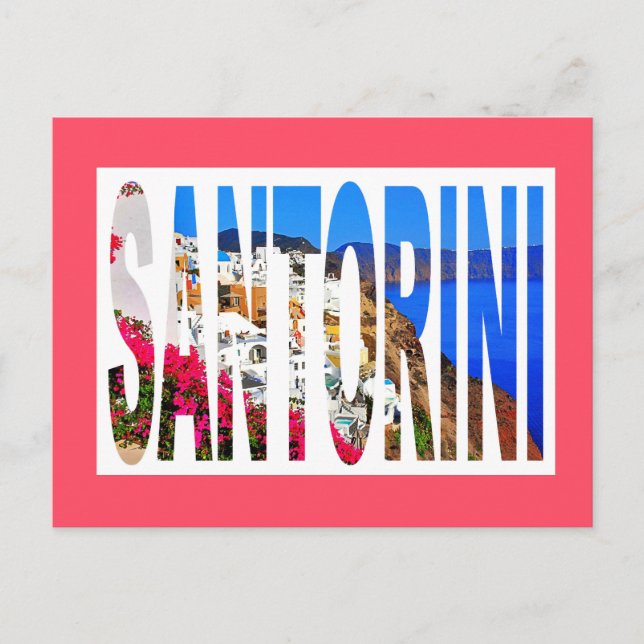 Greece santorini oia postcard (Front)