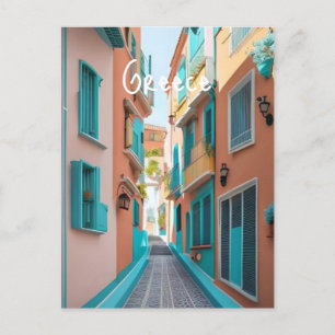 Greece Santorini Postcard