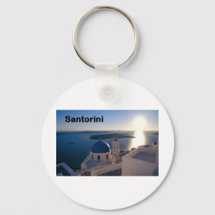 Greece Santorini Sunset (St.K) Key Ring
