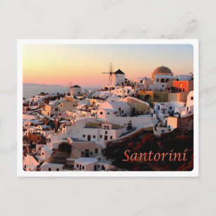 Greece - Santorini - Thera - Thira - Oia - Postcard