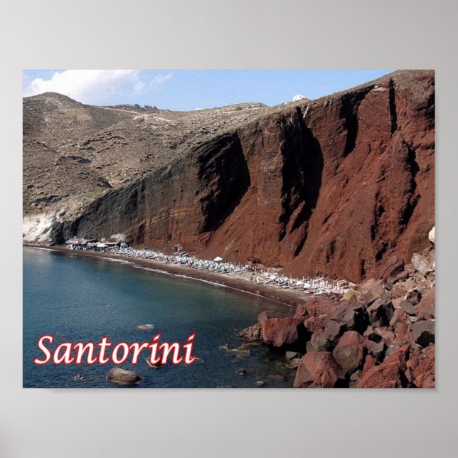 Greece - Santorini - Thera - Thira - Poster (Front)