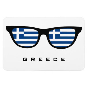 Greece Shades custom text & colour magnet