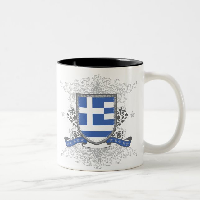 Greece Shield Mug (Right)