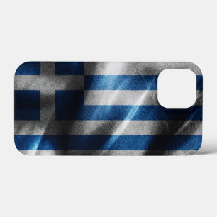 Greece silk flag iPhone 13 mini case