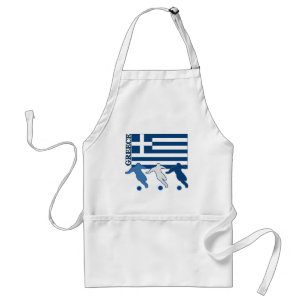 Greece - Soccer Players Standard Apron