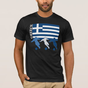Greece - Soccer Players T-Shirt