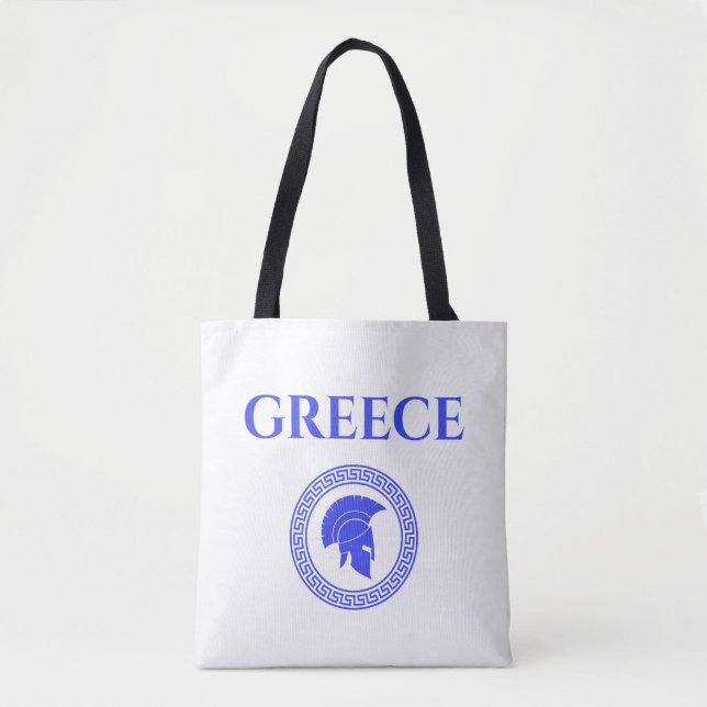 Greece Spartan  Tote Bag (Front)