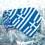 Greece Ties, business fashion, Greek Flag Tie<br><div class="desc">Neck Tie: Patriotic Greek Flag fashion and Greece business design - love my country,  office wear,  travel,  national patriots / sports fans</div>
