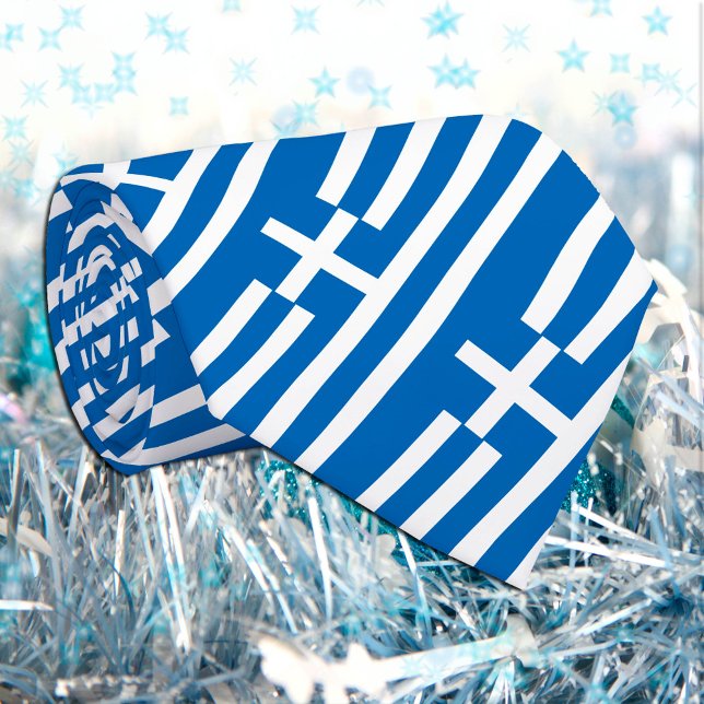 Greece Ties, business fashion, Greek Flag Tie (Creator Uploaded)