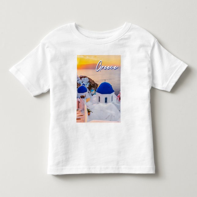 Greece Toddler T-Shirt (Front)