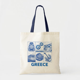 Greece Tote Bag