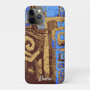 Greece Totem Tribal Abstract Art Personalised iPhone 11 Pro Case