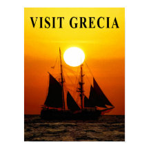 Greece Travel Poster