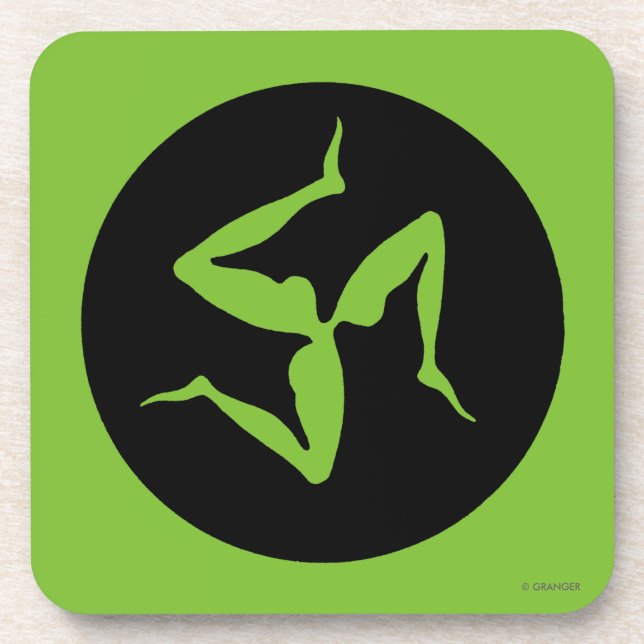 Greece: Triskelion Coaster (Front)