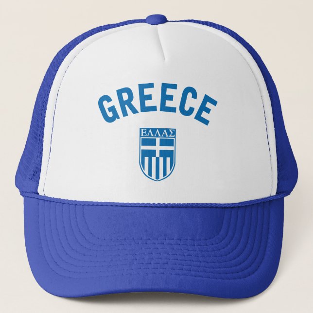 Greece Trucker Hat (Front)