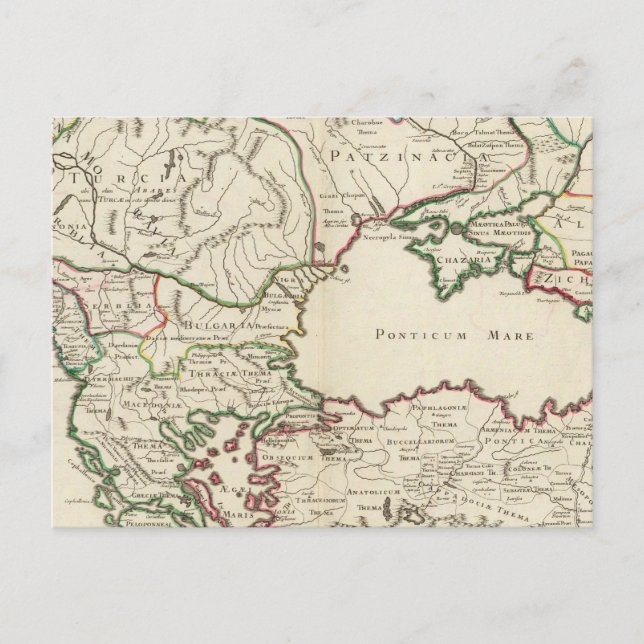 Greece, Turkey, Europe Postcard (Front)