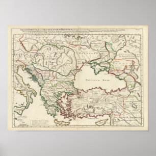 Greece, Turkey, Europe Poster