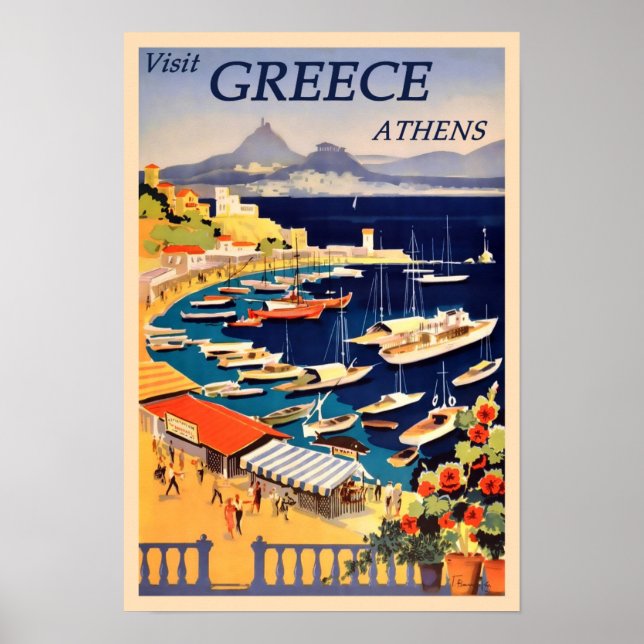 Greece Vintage Poster (Front)