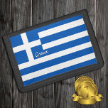 Greece wallet, Greek Flag patriot /sports Trifold Wallet<br><div class="desc">WALLETS: Greece & Greek Flag fashion - love my country,  fathers day,  holiday gifts,  patriots / sports fans</div>