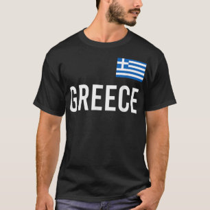 Greece Women Men Kids Greece Flag Souvenir T-Shirt