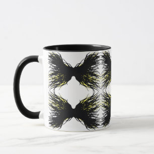 Greed Abstract 7 Deadly Sins Alcohol Ink Art Mug
