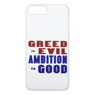 Greed and Ambition iPhone 8 Plus/7 Plus Case