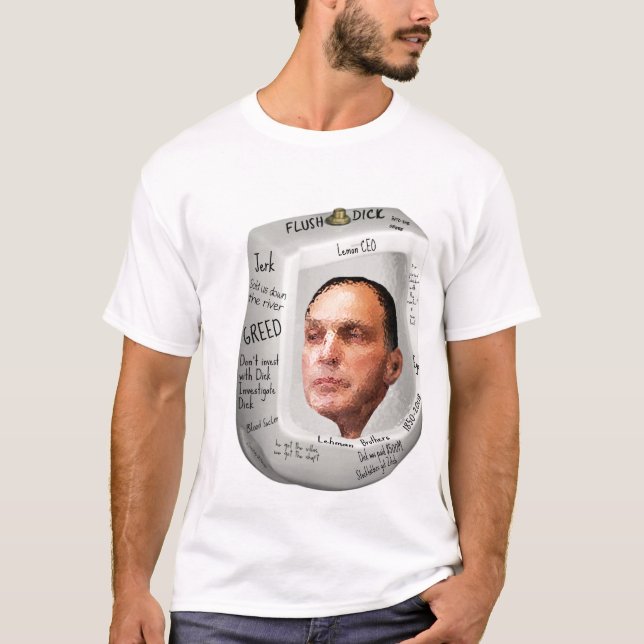 Greed Urinal T-Shirt (Front)