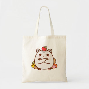 Greedy Hamster Tote Bag
